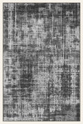 Tapis lavable Graphite Wash, forme rectangulaire, vu de dessus