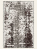 Umber Storm washable rug, rectangle shape, top view