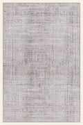 Lilac Weave washable rug, rectangle shape, top view