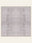 Lilac Weave washable rug, square shape, top view
