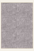 Tapis lavable Mauve Mist, forme rectangulaire, vu de dessus
