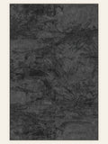 Onyx Marble washable rug, rectangle shape, top view