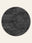 Onyx Marble washable rug, round shape, top view