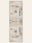 Bauhaus Patch washable rug, runner shape, top view