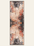 Waschbarer Läufer Ashfield Terracotta Multi, Draufsicht