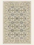 Sage Trellis washable rug, rectangle shape, top view