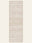 Berber Diamond washable rug, runner shape, top view