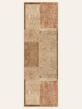 Tapis de couloir lavable Gabbeh Trail, vu de dessus