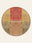 Gabbeh Harvest washable rug, round shape, top view