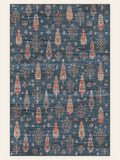 Cypress Night washable rug, rectangle shape, top view