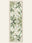 Orchid Grove washable rug, runner shape, top view