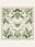 Orchid Grove washable rug, square shape, top view