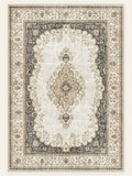 Kerman Pearl washable rug, rectangle shape, top view