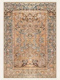 Amber Antique washable rug, rectangle shape, top view