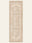 Blush Antique washable rug, runner shape, top view