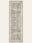 Silver Relic washable rug, runner shape, top view