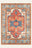 Serapi Crimson washable rug, rectangle shape, top view