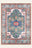 Serapi Forest washable rug, rectangle shape, top view
