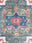serapi forest washable rug, pile texture close-up
