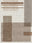 mid century patch washable rug, corner and edge close-up
