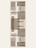 Waschbarer Läufer Mid-Century Patch, Draufsicht