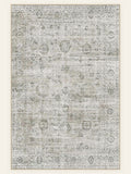 Sage Whisper washable rug, rectangle shape, top view