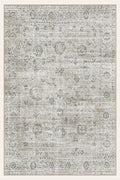 Sage Whisper washable rug, rectangle shape, top view