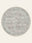 Sage Whisper washable rug, round shape, top view