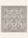 Botanical Panel washable rug, square shape, top view
