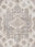 slate medallion washable rug, pile texture close-up