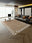 Sahara Check rectangular washable rug styled in a modern living space