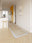 Sahara Check washable runner rug for hallways and kitchens, low-pile non-slip