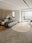 Sandstone Weave round washable area rug, machine washable low-pile cotton blend
