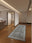 Silver Relic washable runner rug for hallways and kitchens, low-pile non-slip