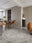 Slate Medallion round washable area rug, machine washable low-pile cotton blend