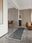 Stonewash washable runner rug for hallways and kitchens, low-pile non-slip