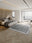 Stonewash square washable area rug with non-slip backing, machine washable