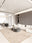 Taupe Medallion rectangular washable rug styled in a modern living space