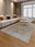 Walnut Garden machine washable rectangular area rug with non-slip backing
