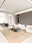 Walnut Garden rectangular washable rug styled in a modern living space