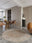 Walnut Garden round washable area rug, machine washable low-pile cotton blend